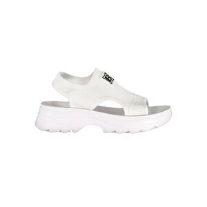 Laura Biagiotti Bianco Polyurethane Women Women's Sandal